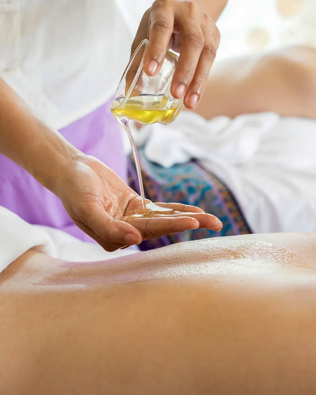 Massage therapy session at Zen by Olivia in Tucson